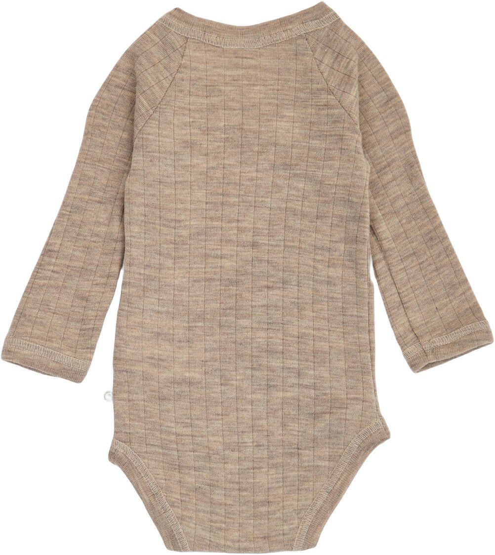 Woolly rib wrap l/s body