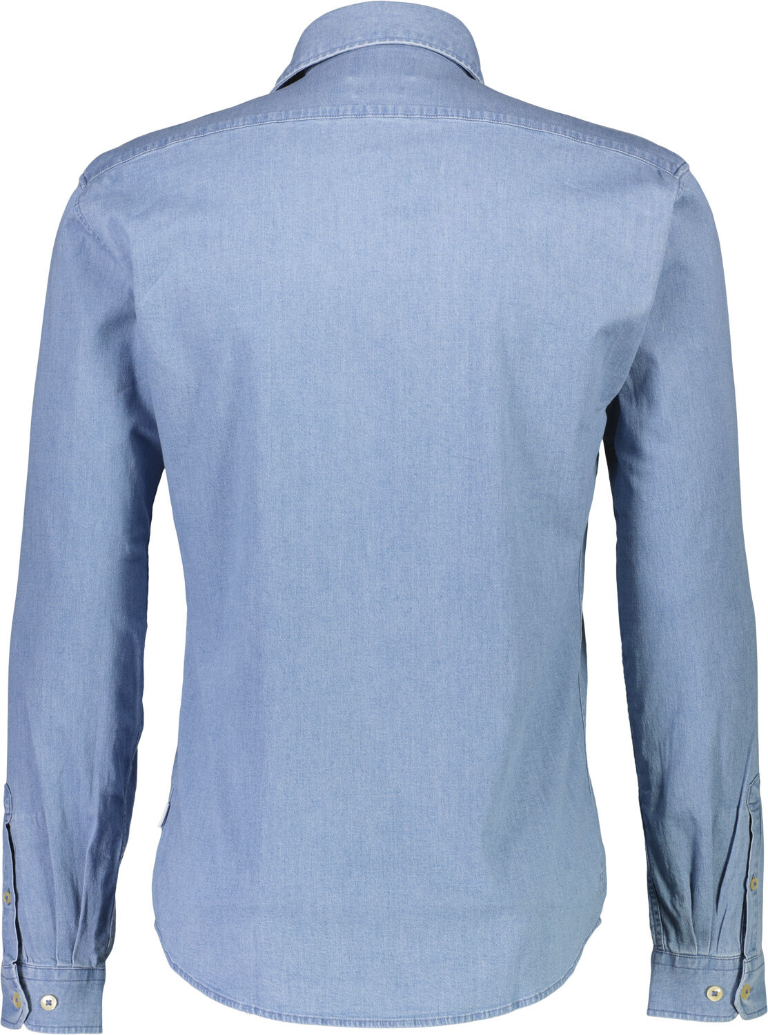 Soft indigo stretch shirt L/S