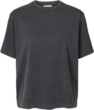 Sally S/S Cotton Top Single Jersey Vintage Look