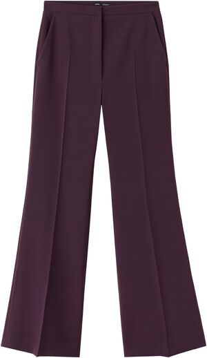 High-waist suits trousers
