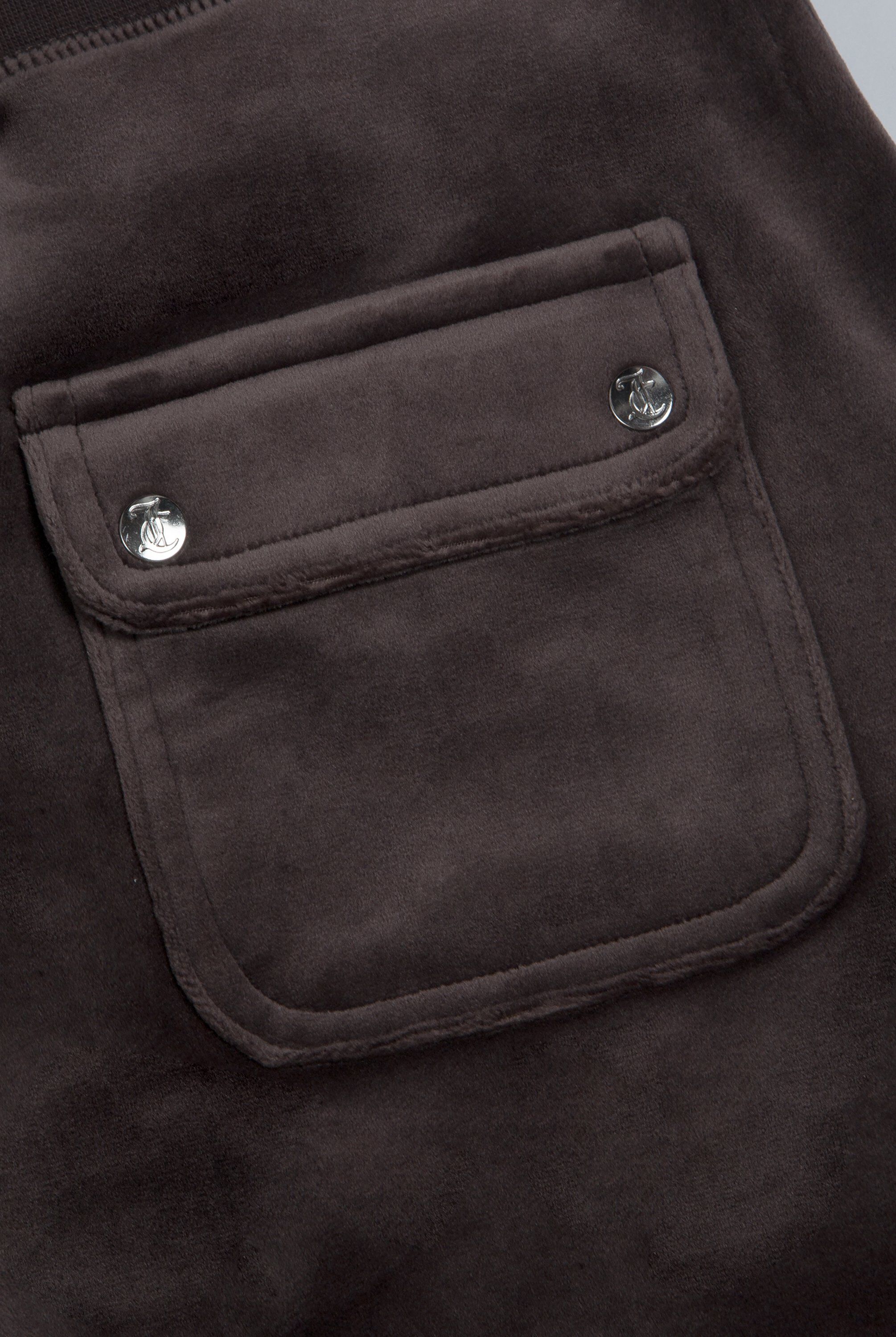 Tessa x Juicy - velour track pants m. diamanter