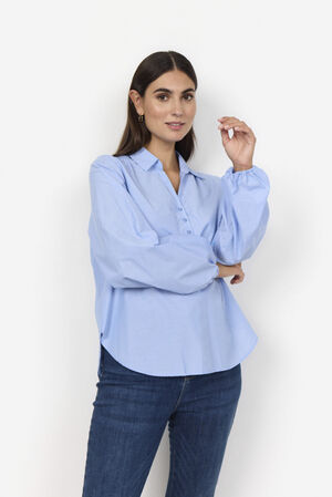 SC-ONARI 1 Bluse Lyseblå