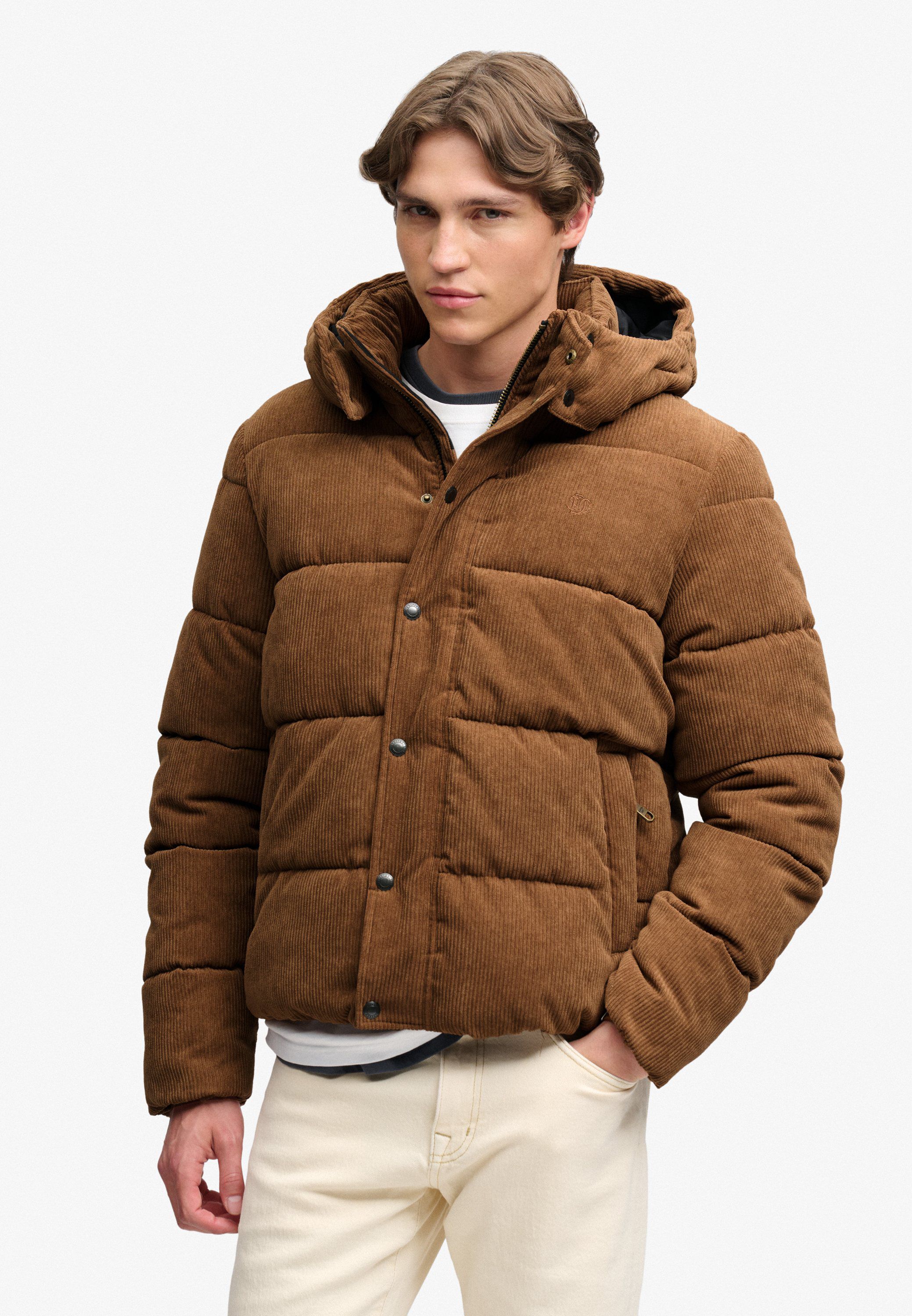 PREMIUM HOOD CORD PUFFER JKT