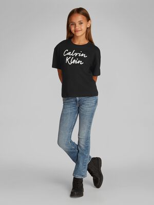 SCRIPT LOGO BOXY SS T-SHIRT