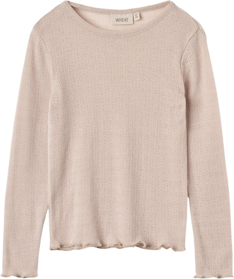 Lang&aelig;rmet Uld T-shirt Alli