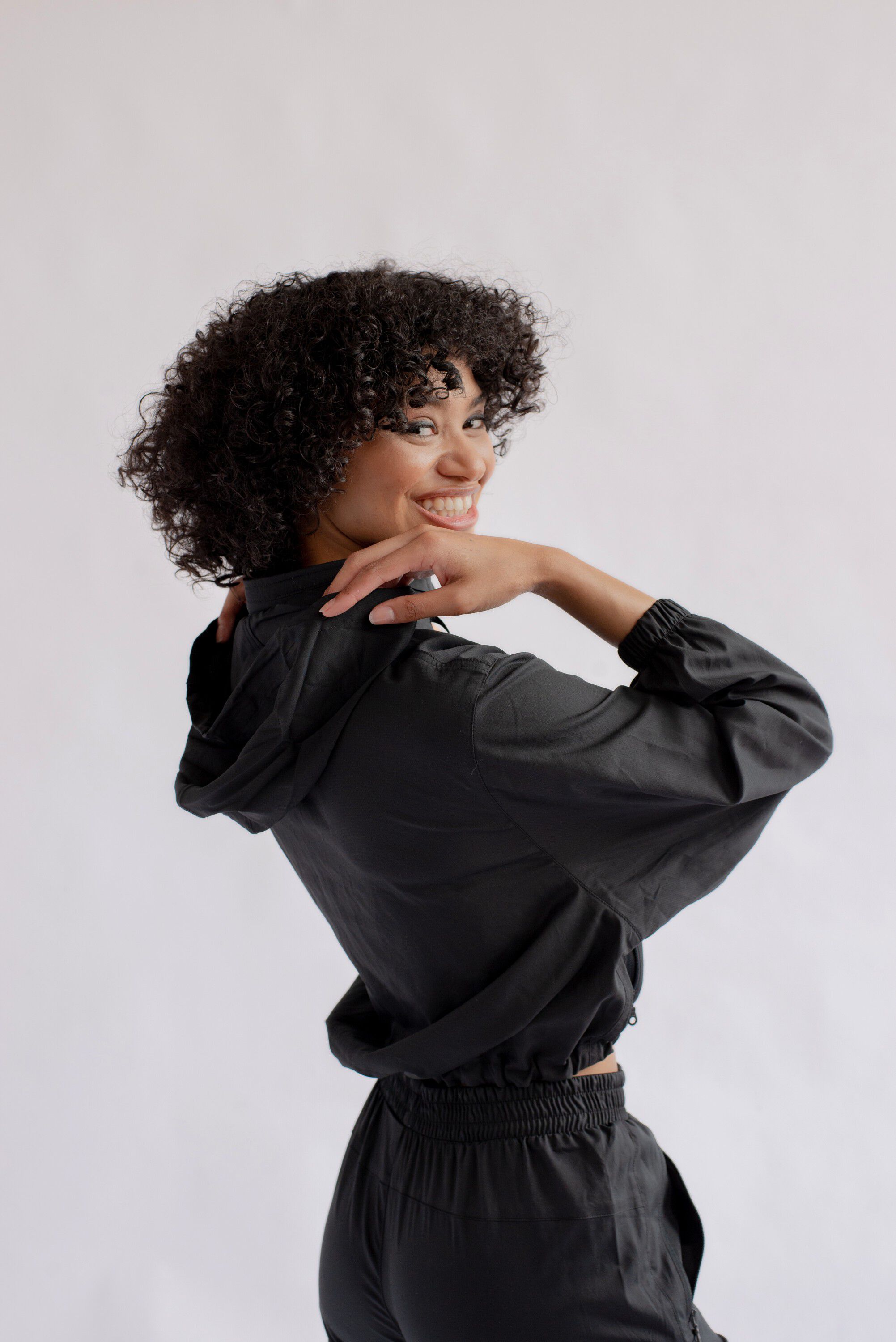 Hummingbird Windbreaker, Half Zip