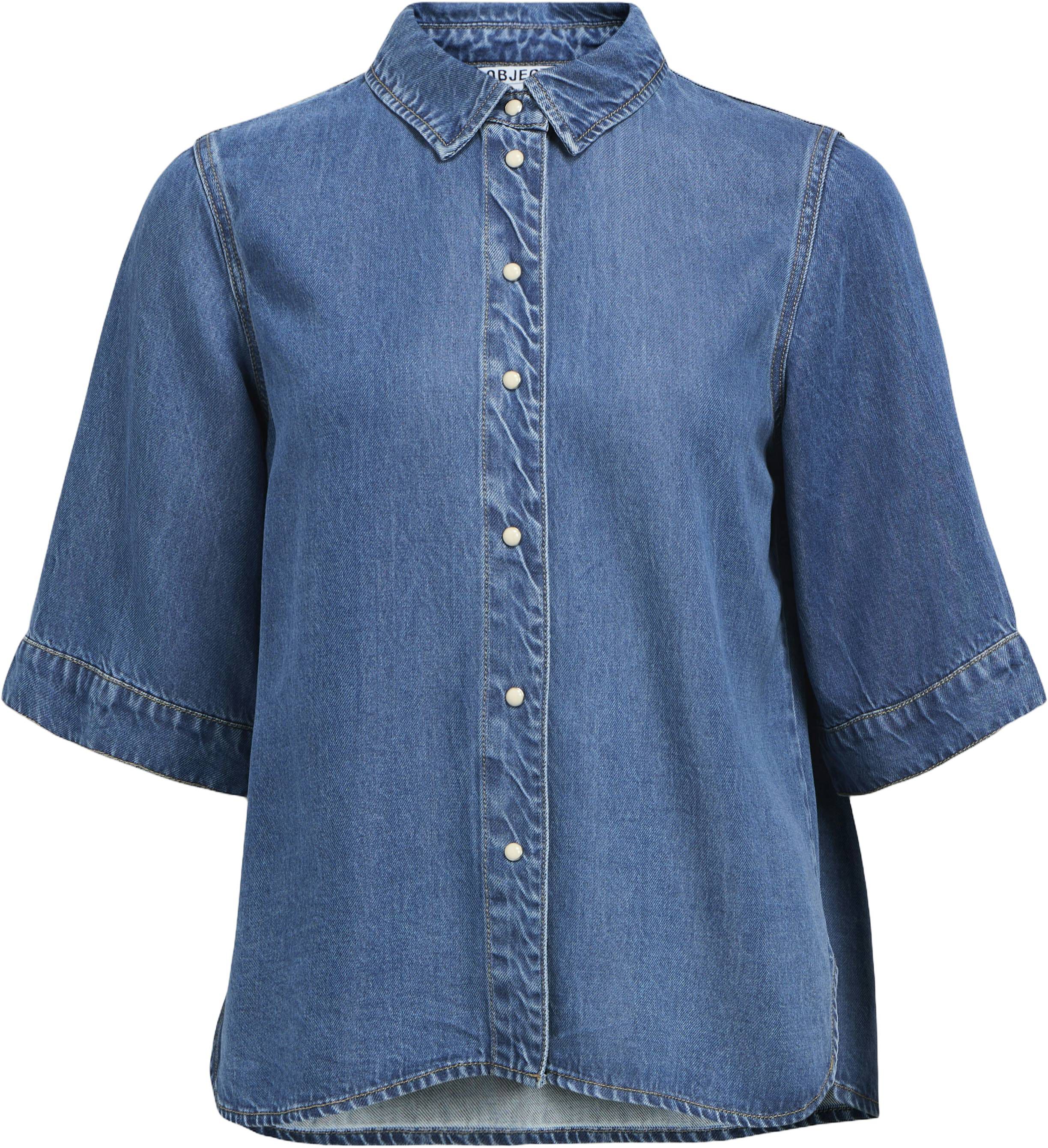 OBJFRAME 2/4 RE DENIM TOP NOOS