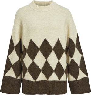 OBJPERLA GEROMIA KNIT PULLOVER 128