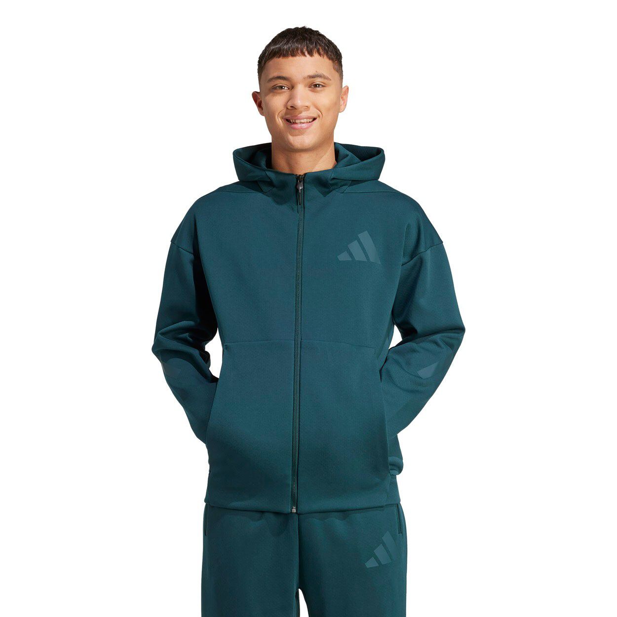 Z.N.E. FULL ZIP H&AElig;TTETR&Oslash;JE