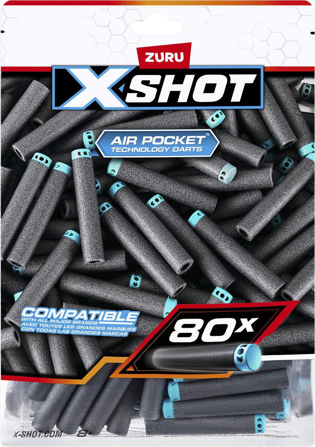 X-Shot Darts refill 80pk