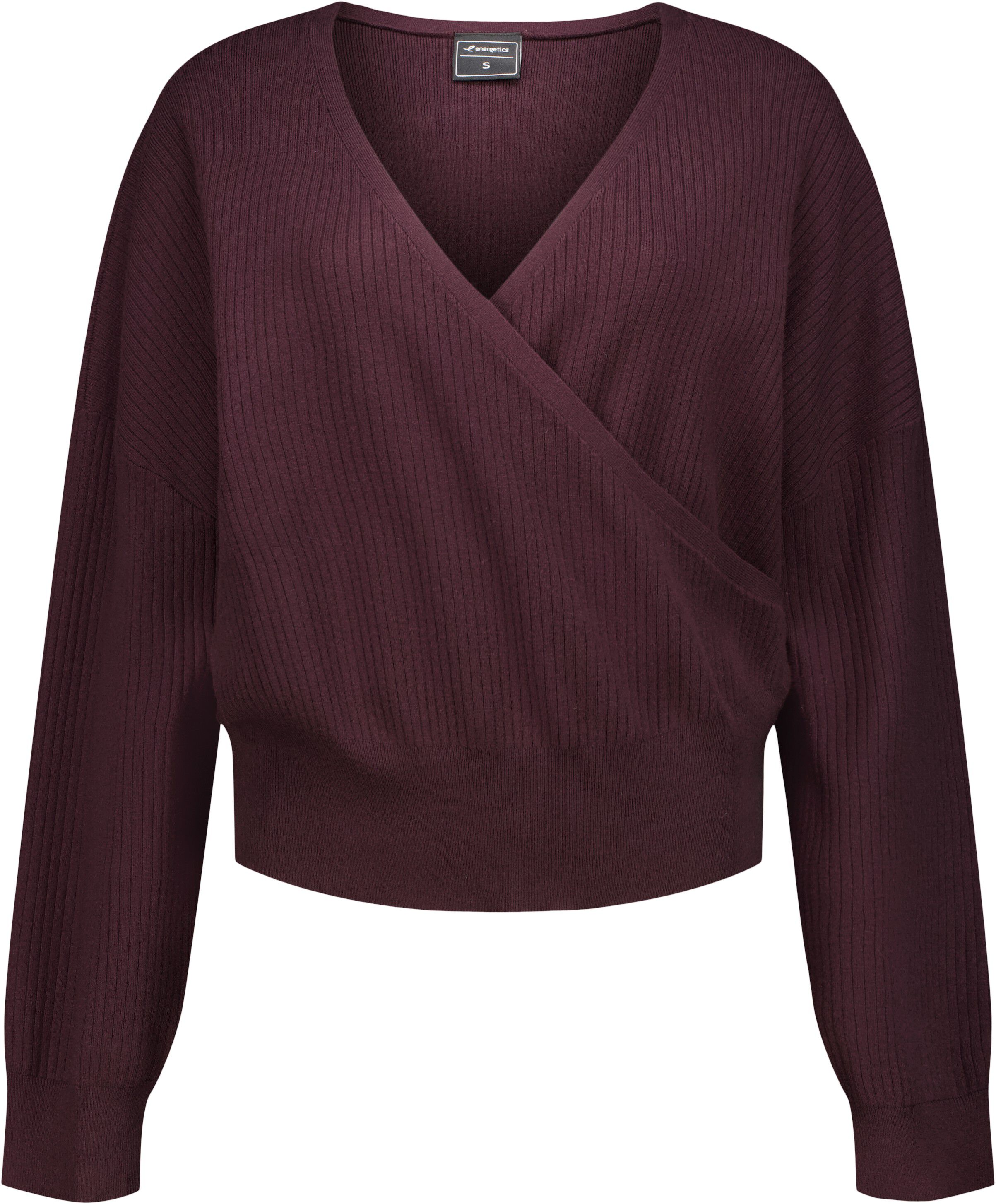 ENE KNITTED W WRAP SWEATER