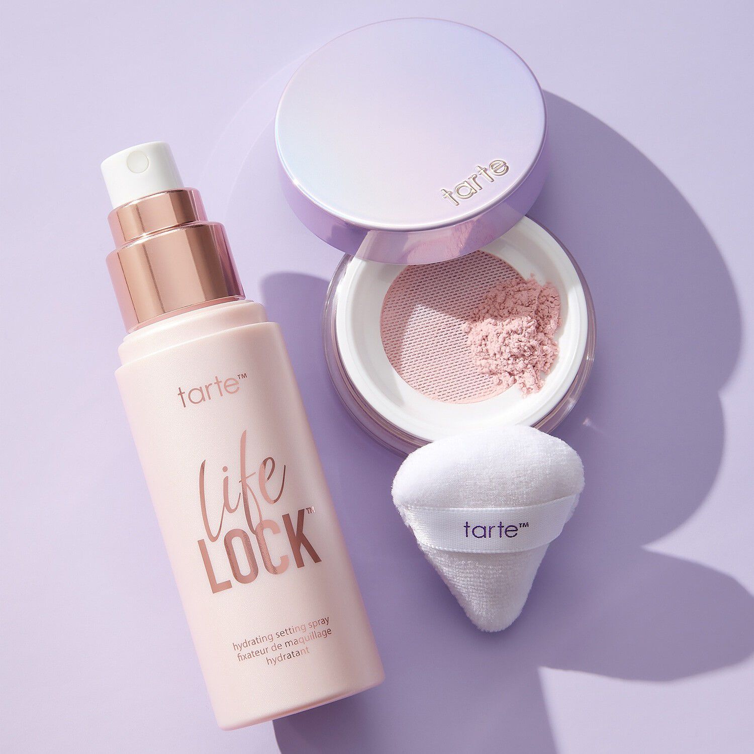 Prep, Set & Lock Setting Powder & Spray Duo - Duo med pudder og fikser