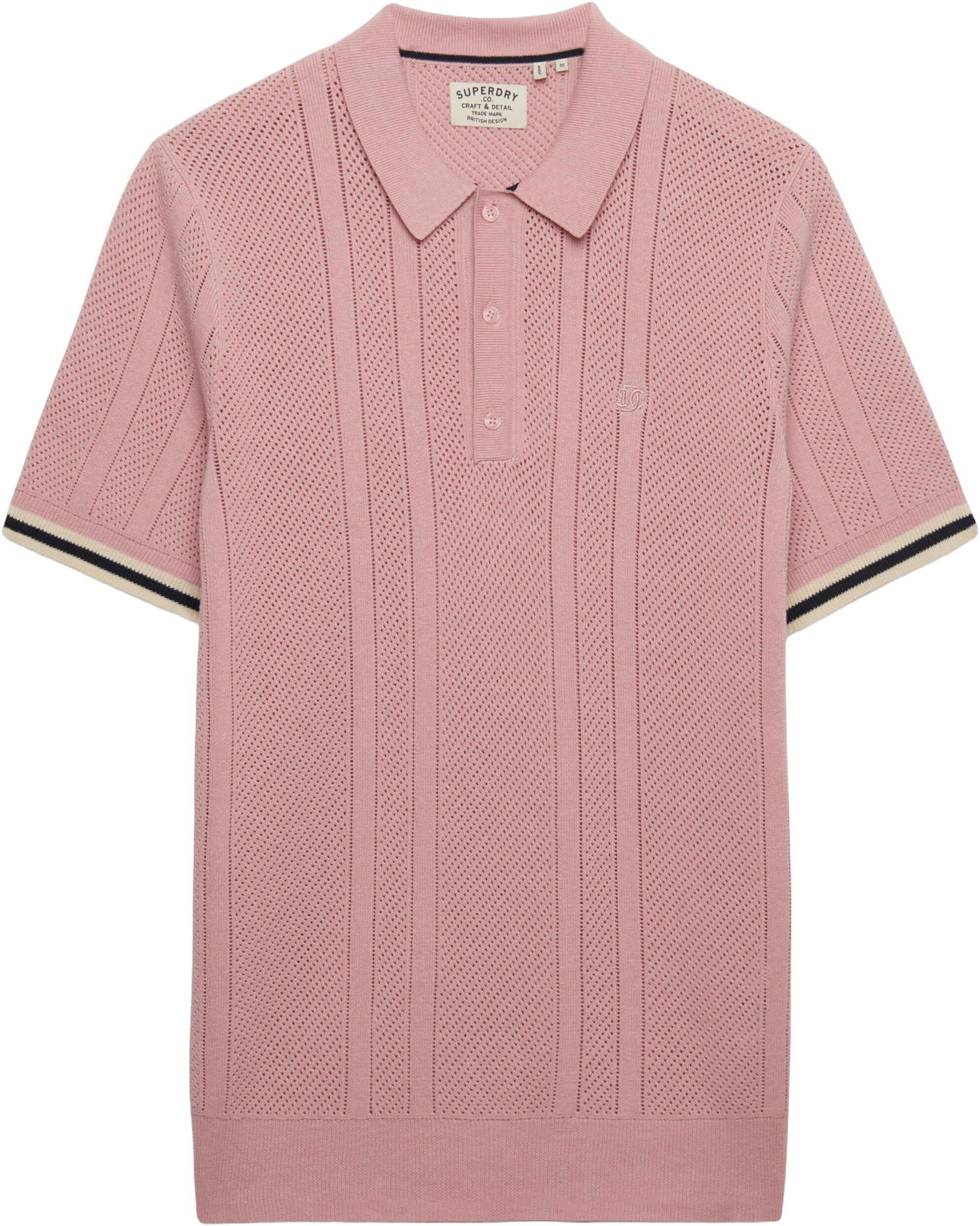 KNITTED TEXTURE S/S POLO