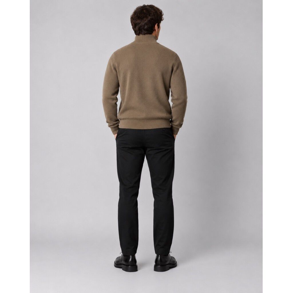 Mario half-zip knit
