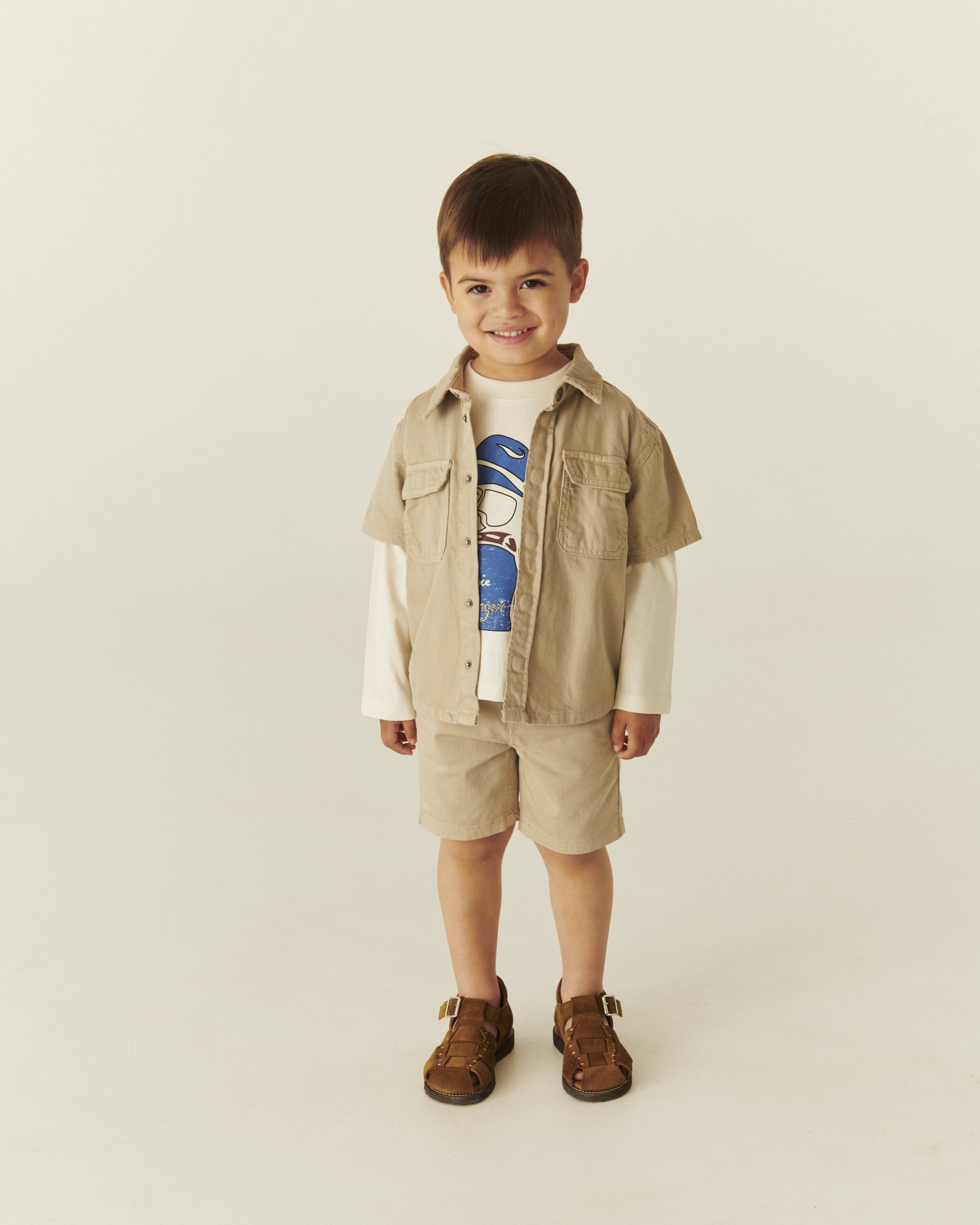 TWILL SAFARI SHIRT SS