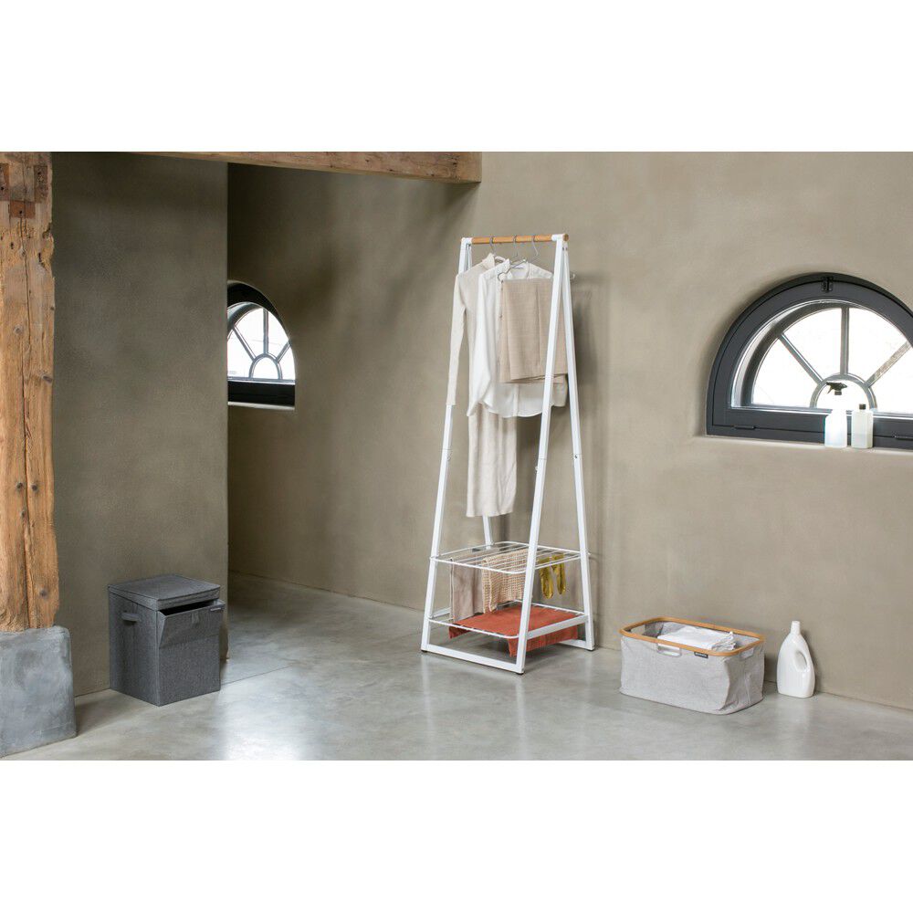 Garderobe stativ lille - White