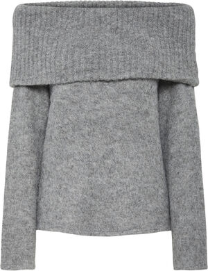 PCPAM LS OFF SHOULDER KNIT BC