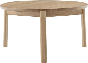 Passage Lounge Table, Ø70, Natural