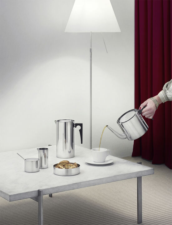 Arne Jacobsen stempelkande 1 l, steel