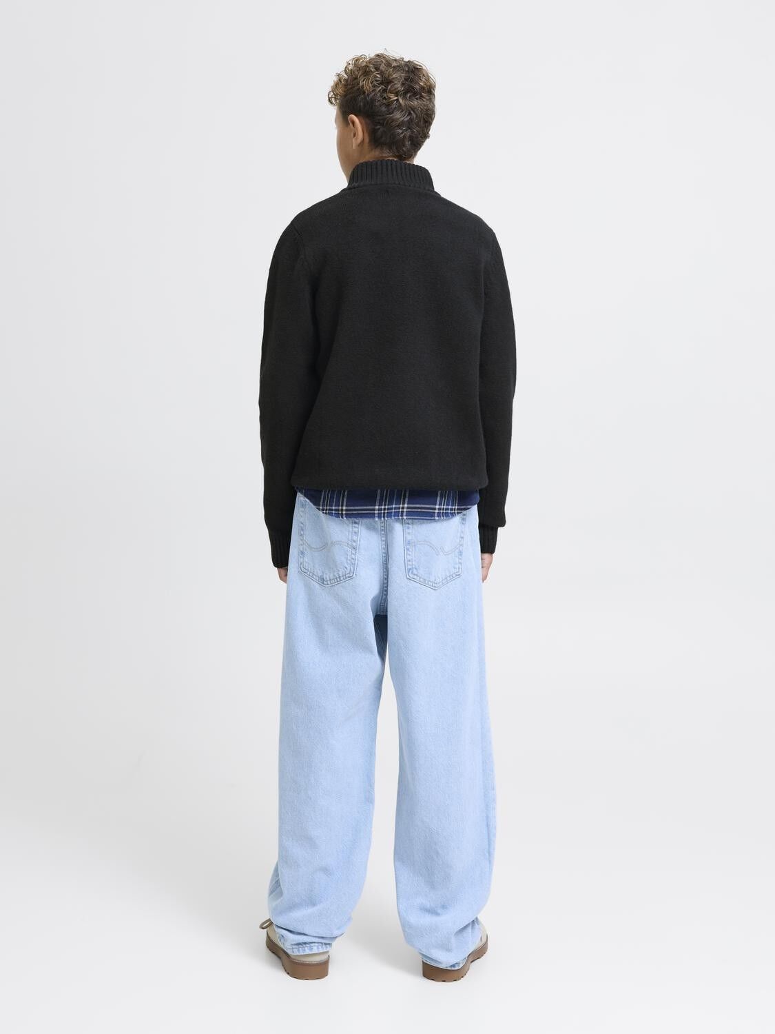 JORNORREBRO KNIT HALF ZIP JNR