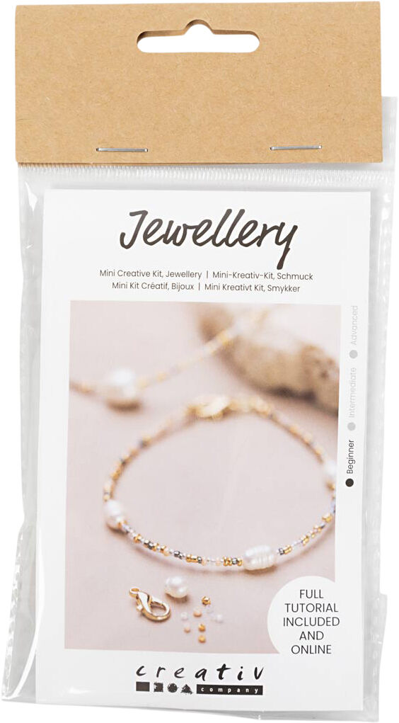 Mini DIY Kit Smykker, Armb&aring;nd og halsk&aelig;de med l&aring;s