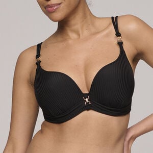 Emly hjerteformet bikinitop med vattering
