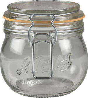 Henkogningsglas 0,25 liter D 7 cm Glas