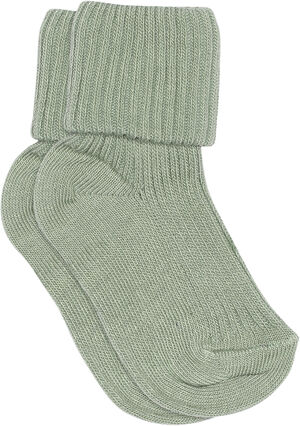 Cotton rib baby socks