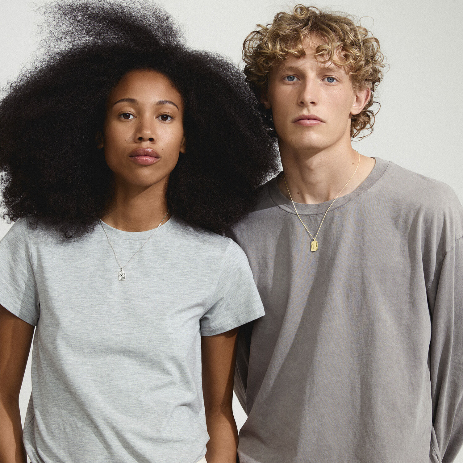 CANCER recycled Zodiac Sign necklace, silver-plated