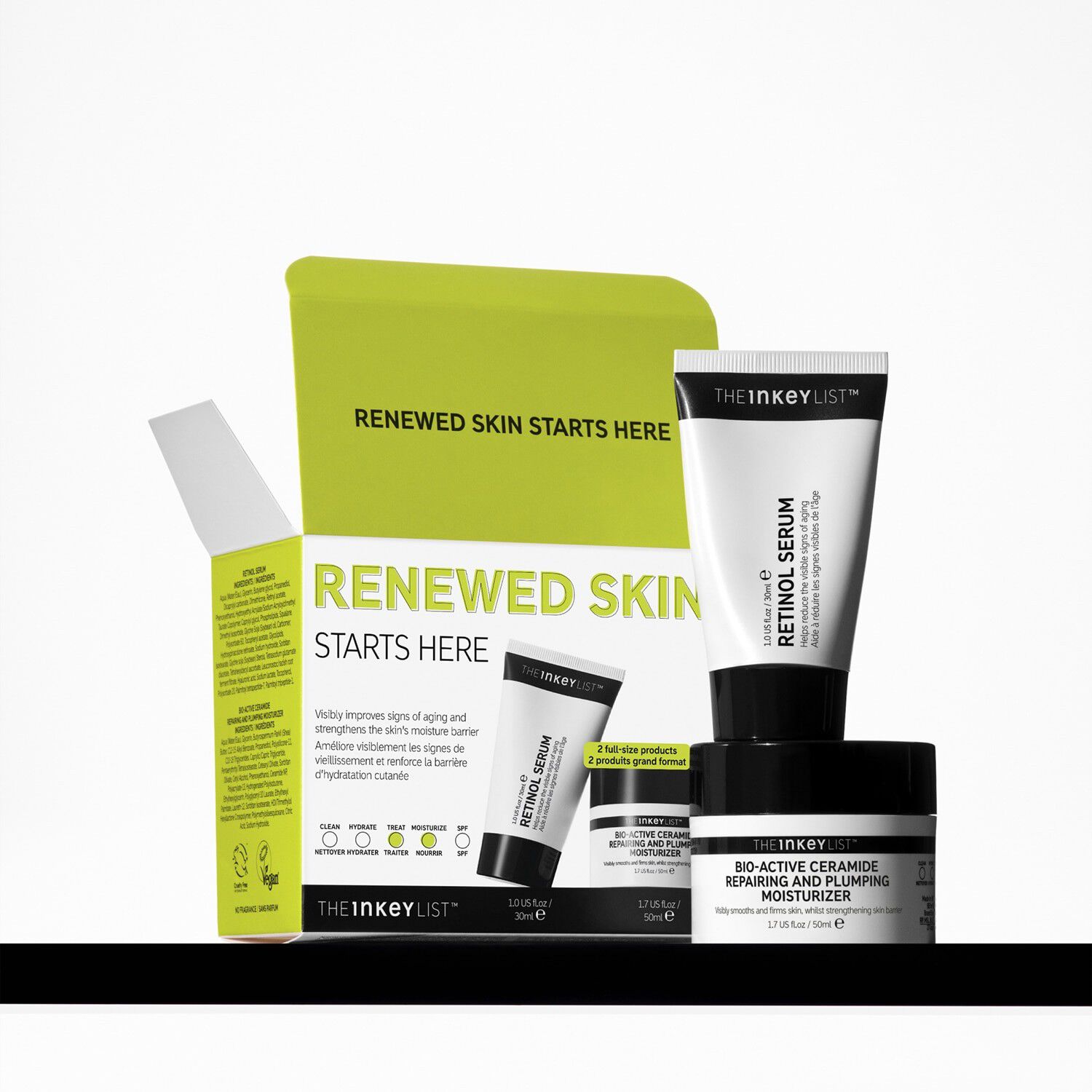 Renewed Skin Starts Here - &AElig;ske med anti-age plejeprodukter