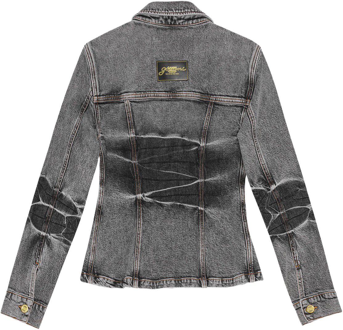 Stretch Future Denim Fitted Blazer