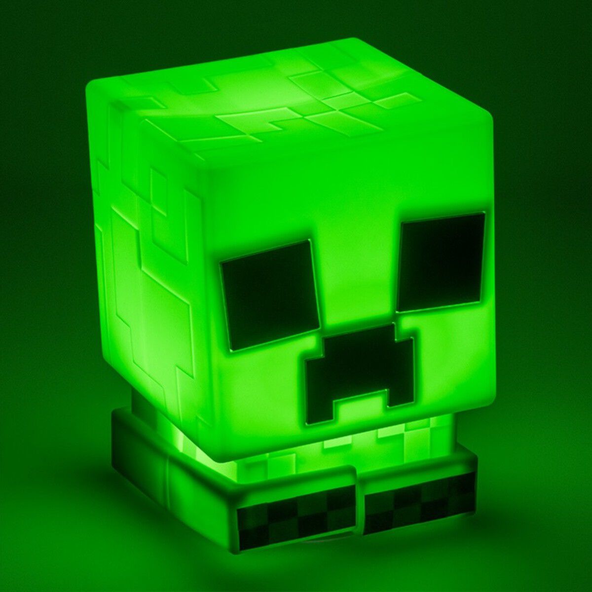 Minecraft Creeper SquishyGLO Silicone Lampe