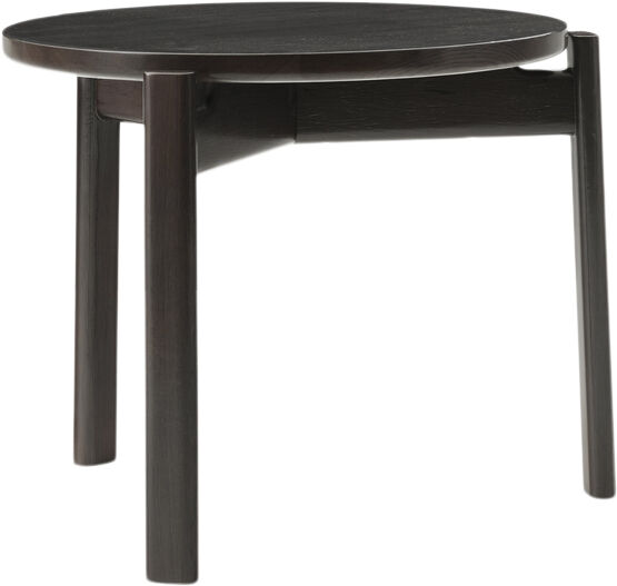 Passage Lounge Table, &Oslash;50, Dark Lac