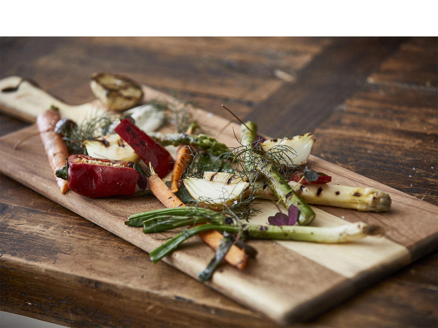 Serveringsbr&aelig;t 46x15 cm Akacietr&aelig;