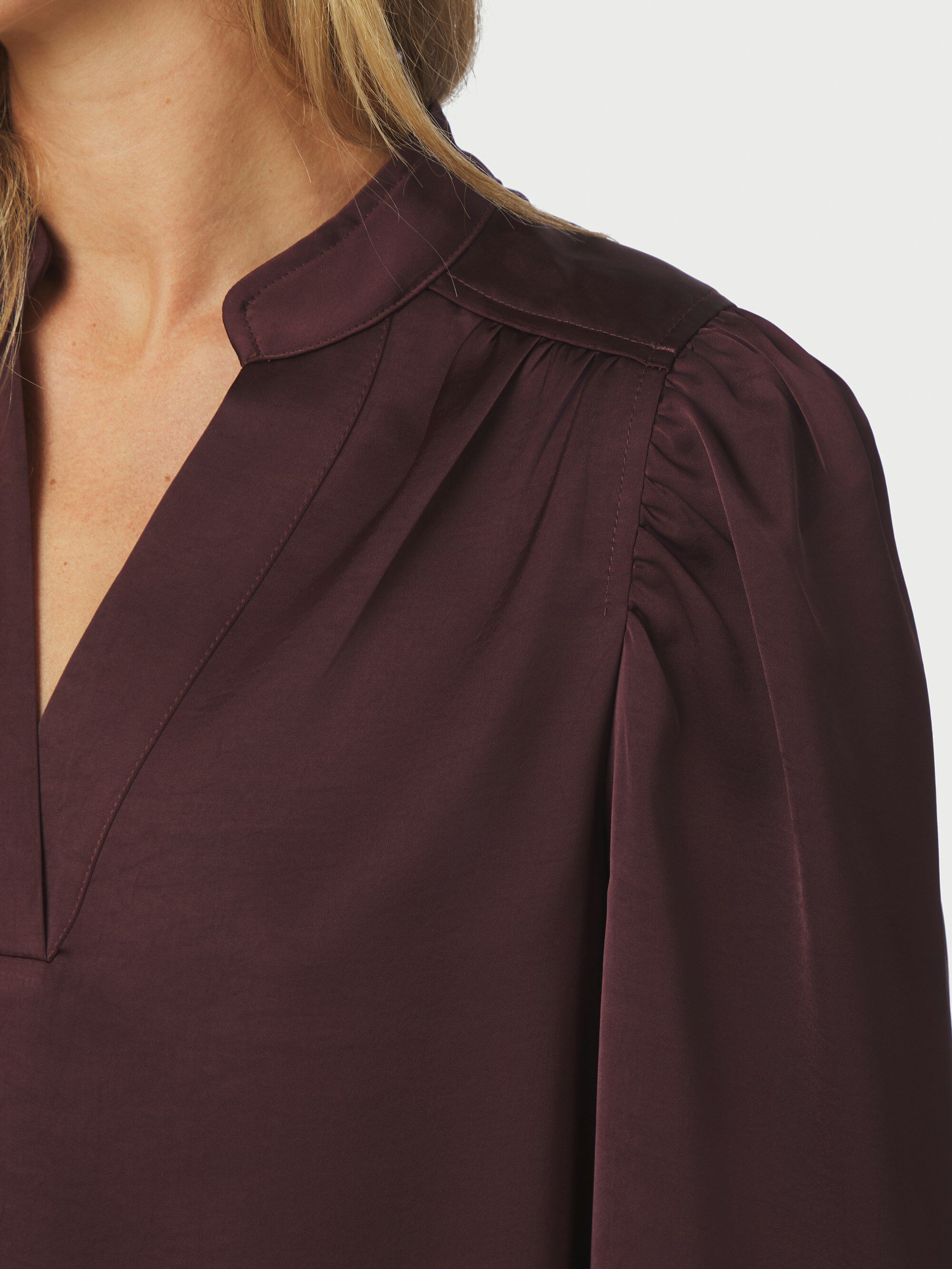 Rosslyn Heavy Sateen Blouse