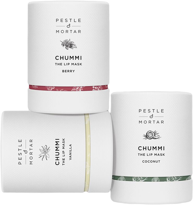 Pestle & Mortar Chummi Lip Mask - Coconut 20g