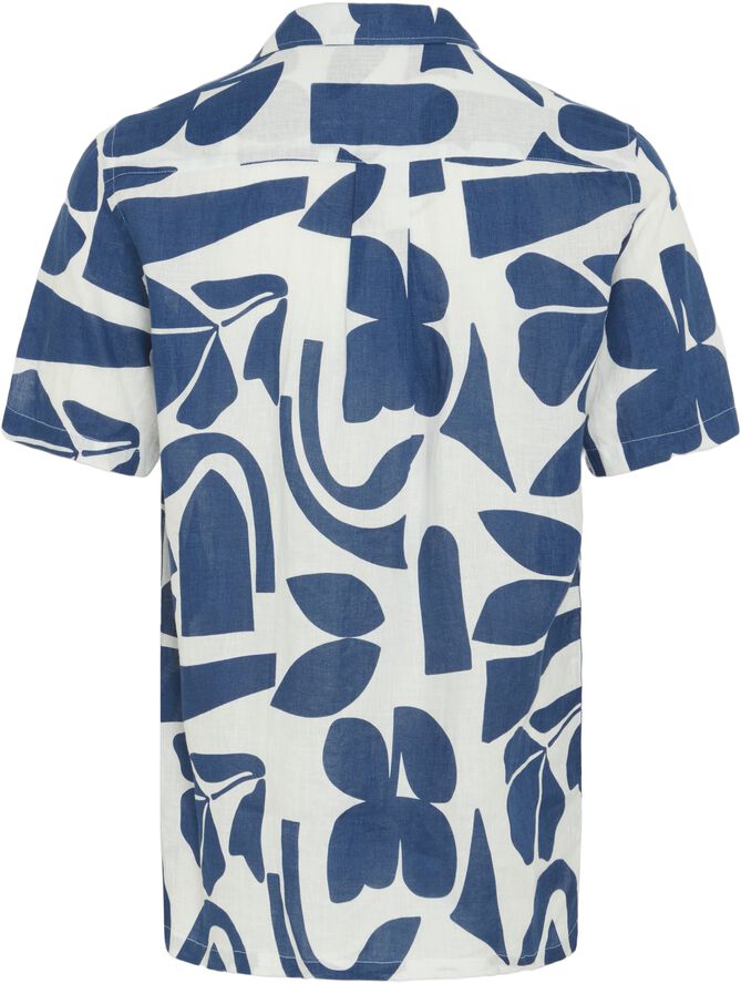 CFWESTON SS RC printet linen shirt