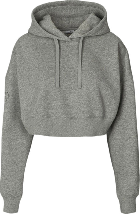 Oversized Crop hættetrøje