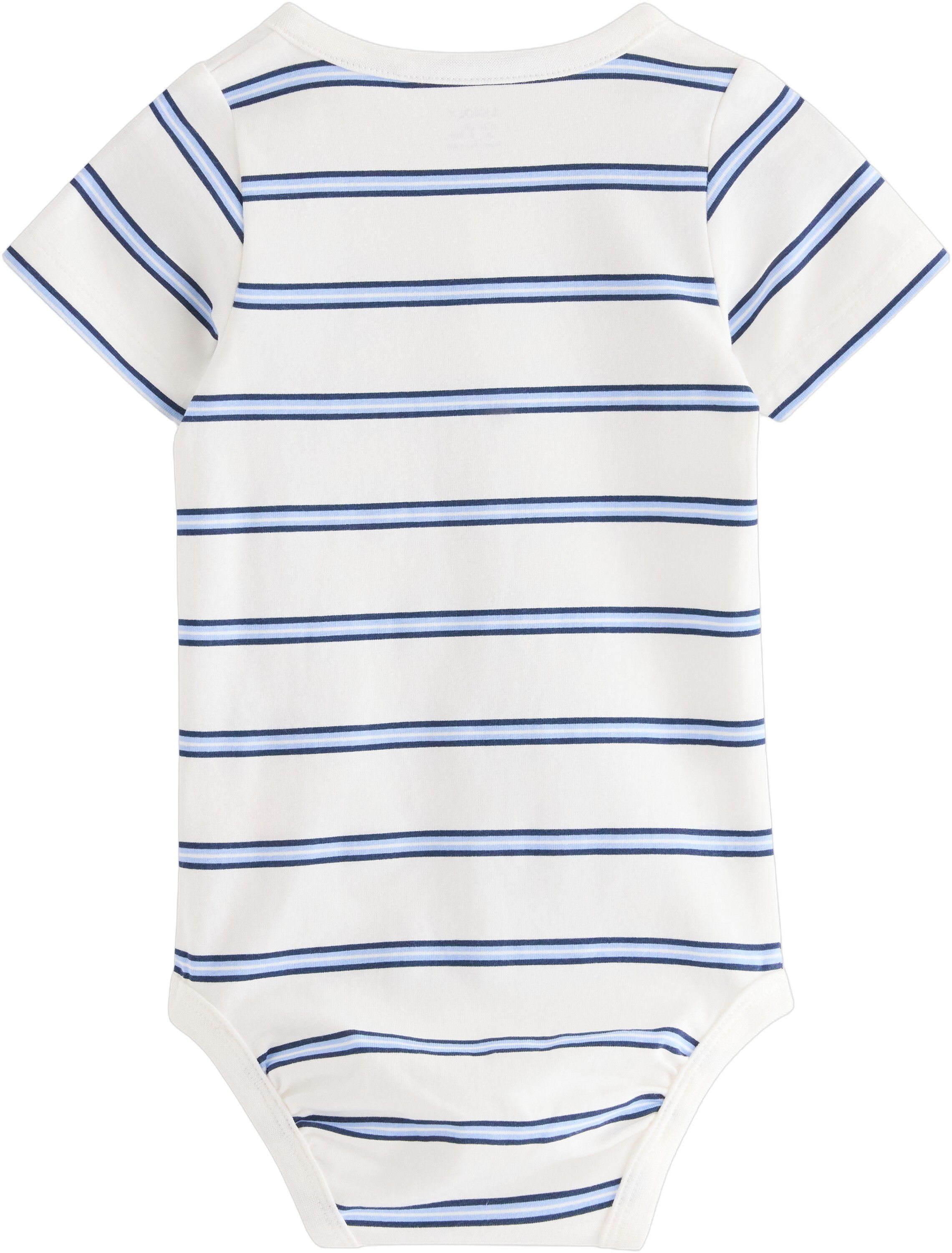 Body henley ss stripe