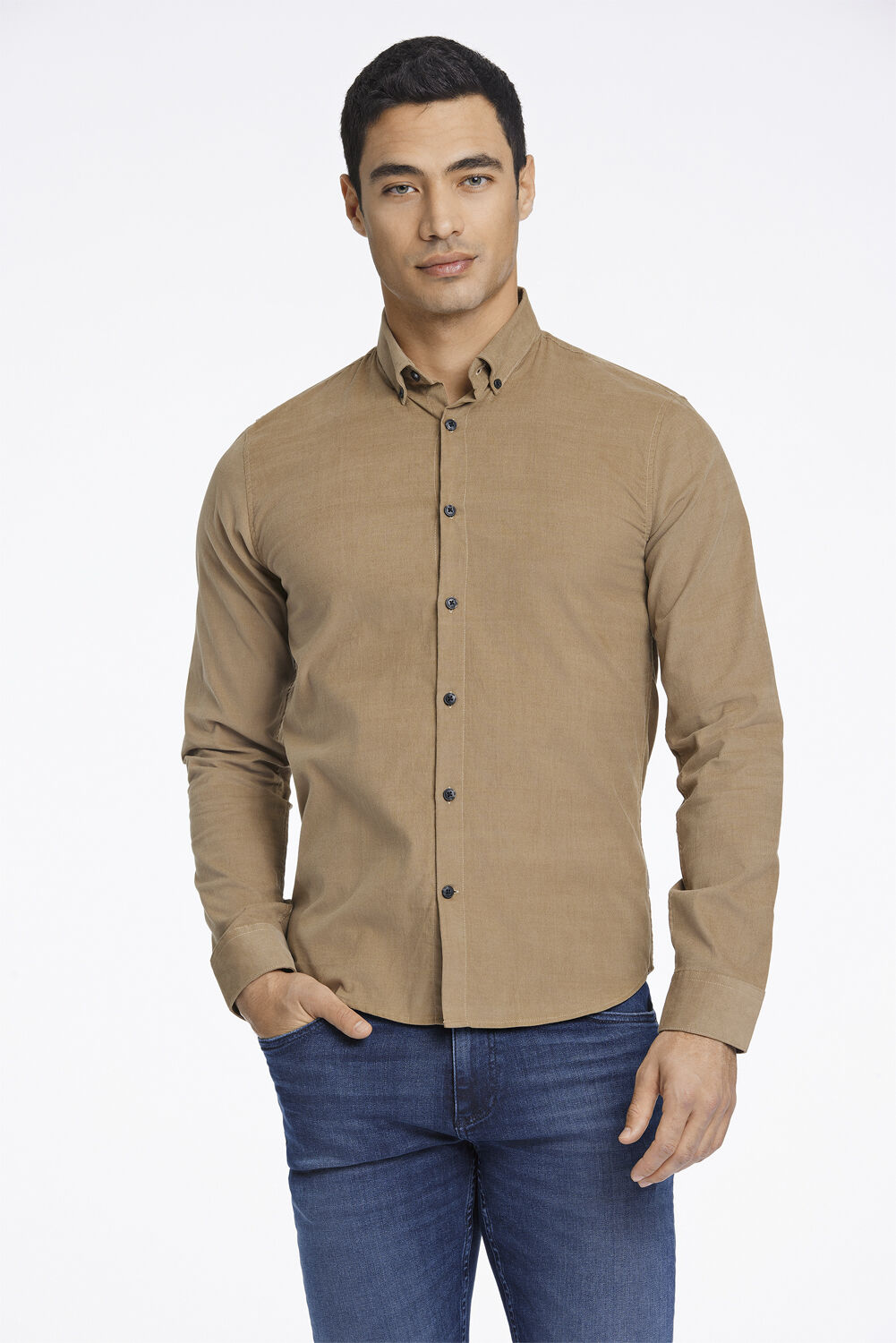 Fine corduroy shirt L/S