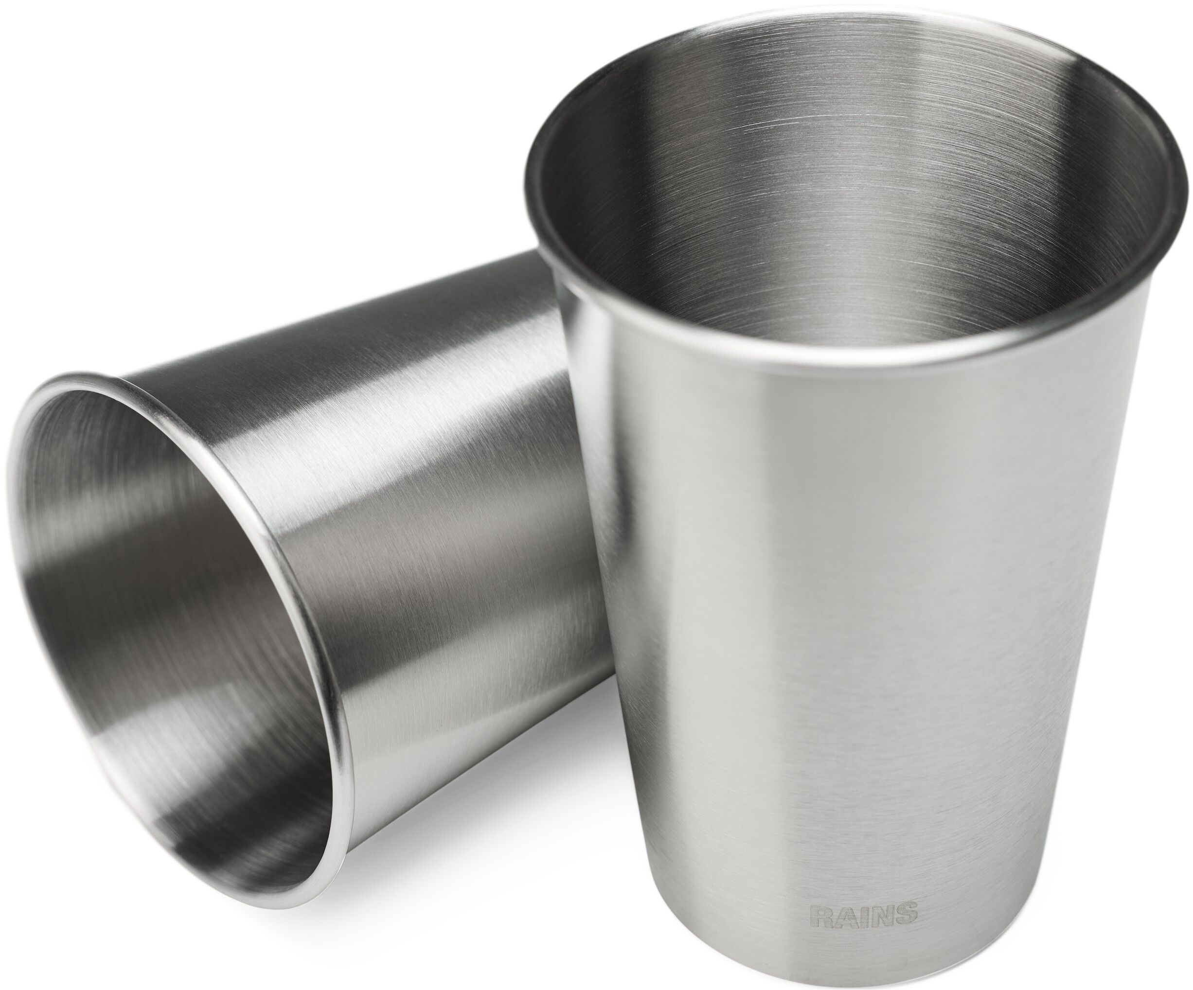 Stainless Steel 2-Pack Cups 500ml