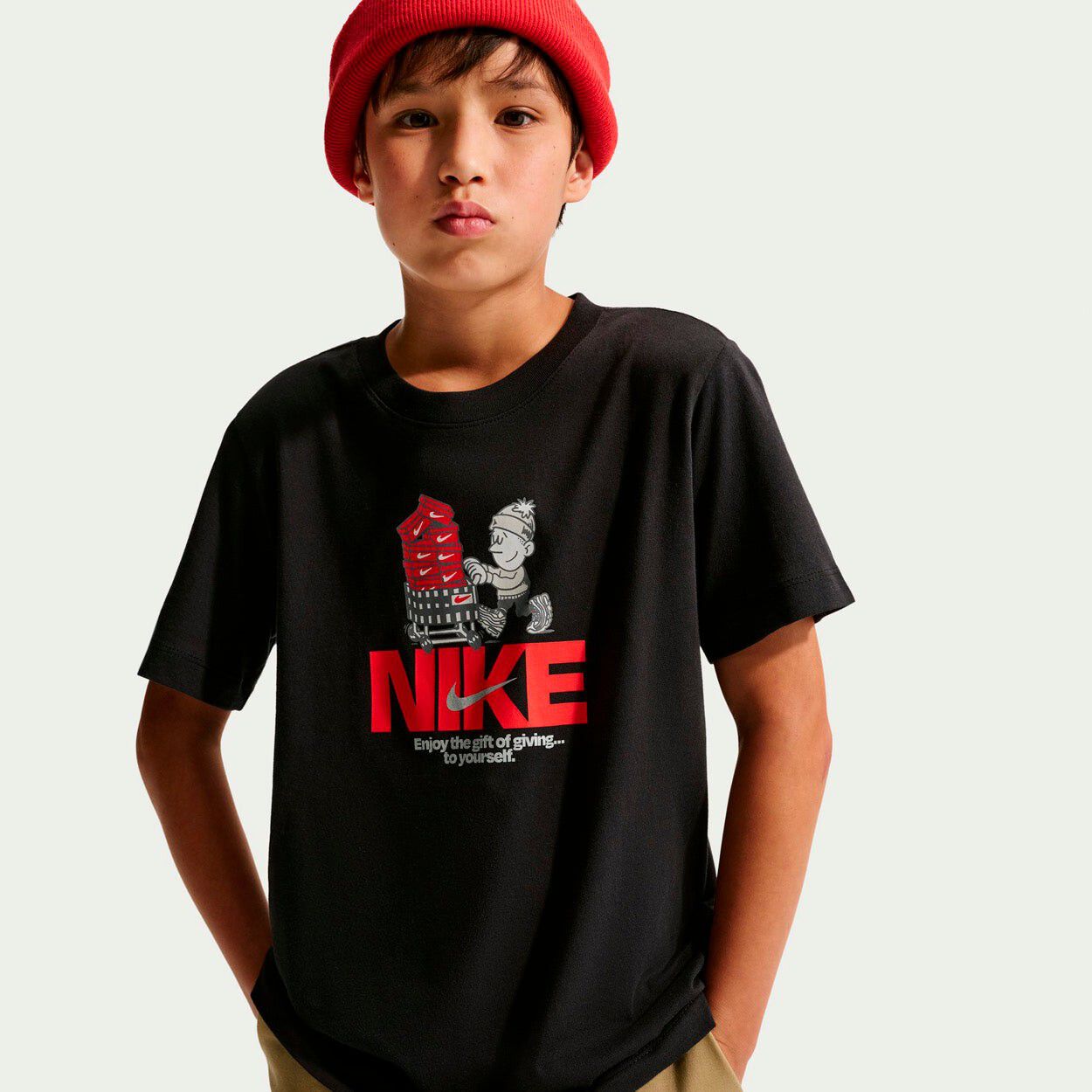 NIKE SPORTSWEAR BIG KIDS' T-SH