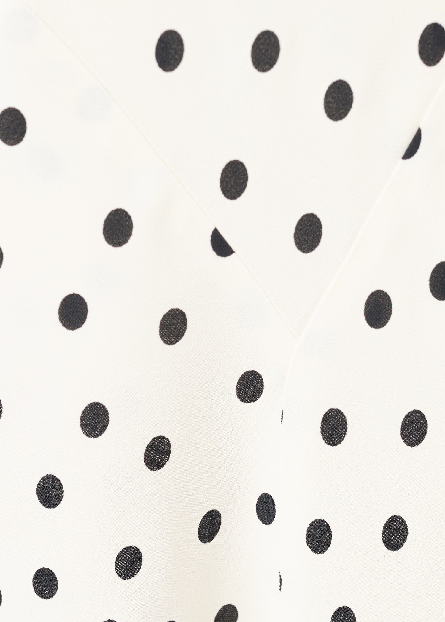 Polka dot midi dress