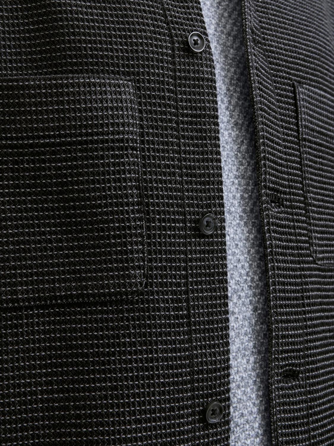 JPRBLARICK WAFFEL OVERSHIRT L/S SHI