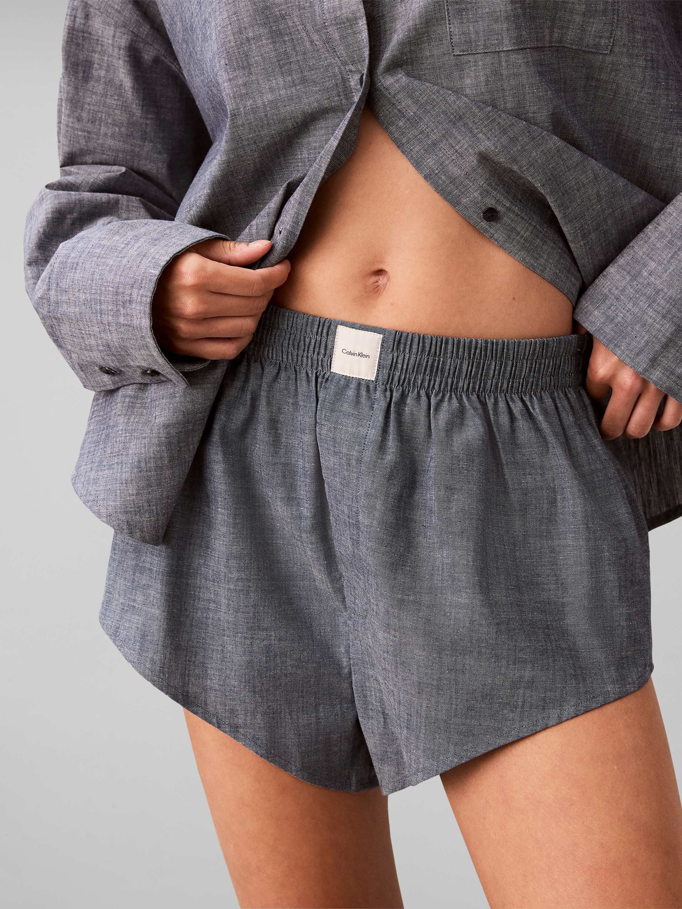 LS BUTTON DOWN- CHAMBRAY