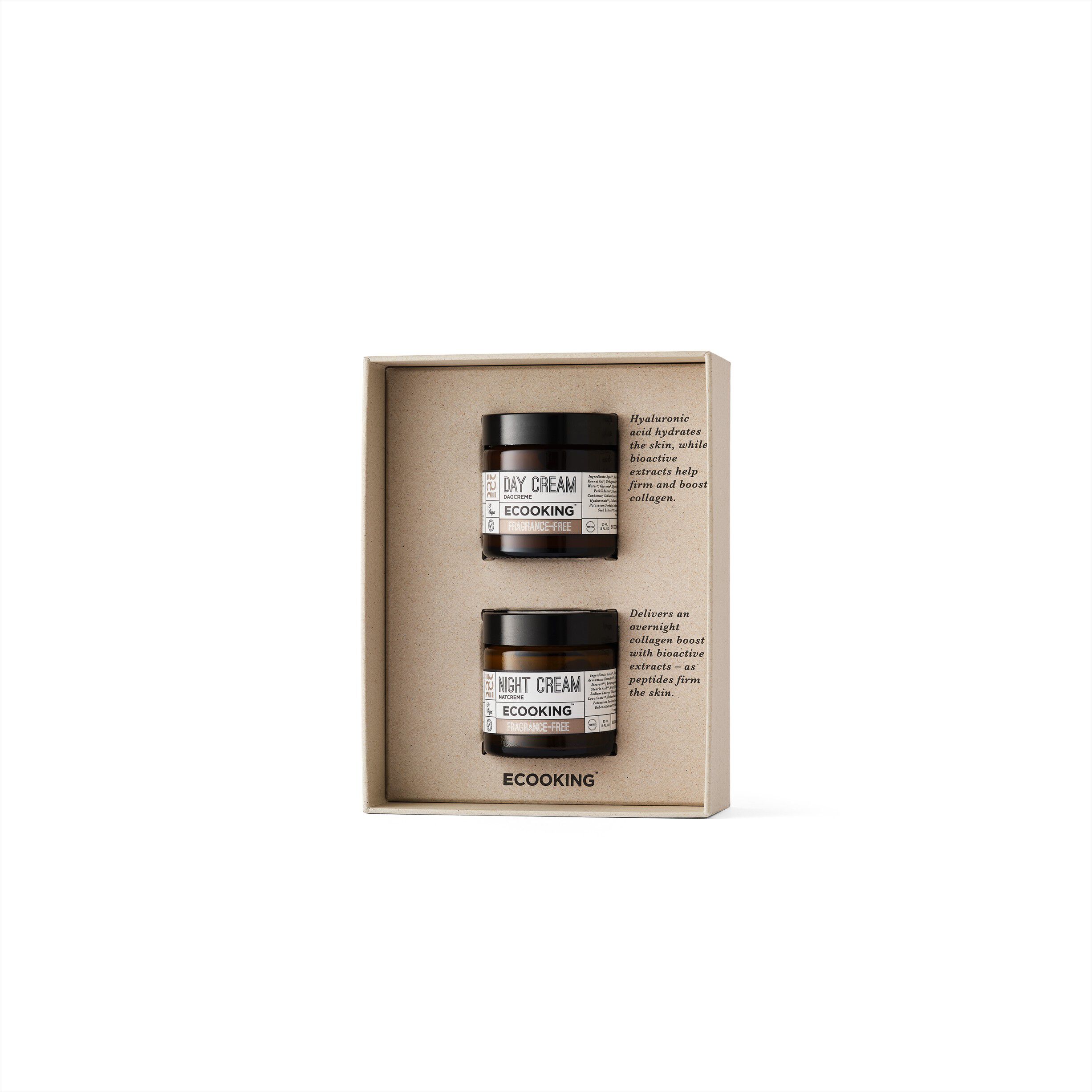The Collagen Boosters - Day & Night Cream Set - Fragrance Free - Box 2