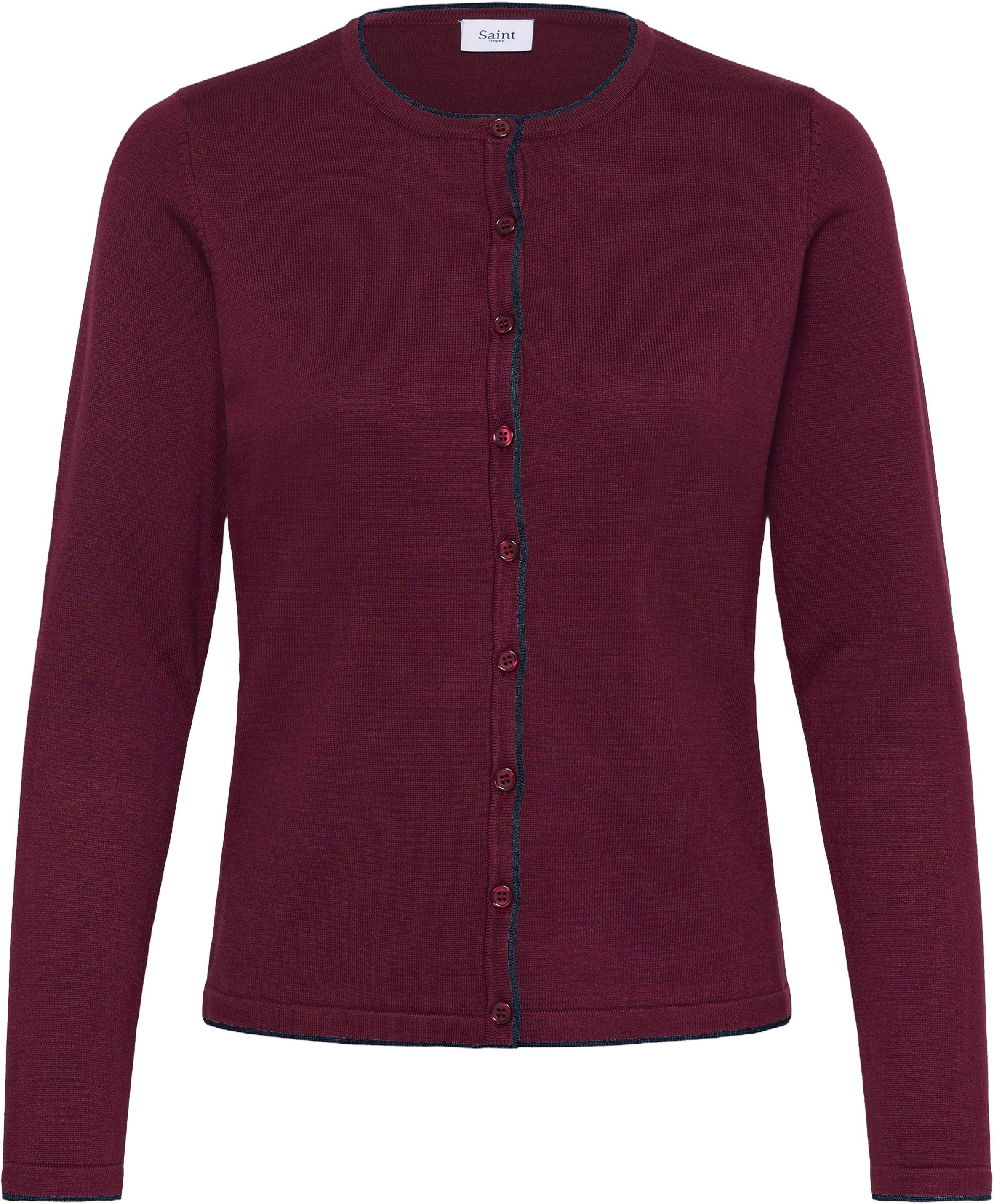 MilaSZ Contrast Stripe Cardigan