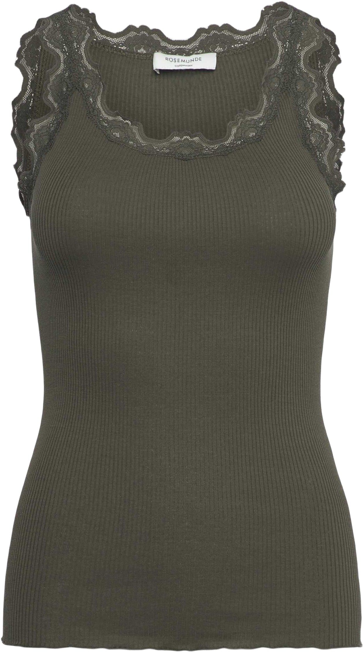 RWBabette Silk SL U-neck Lace Top