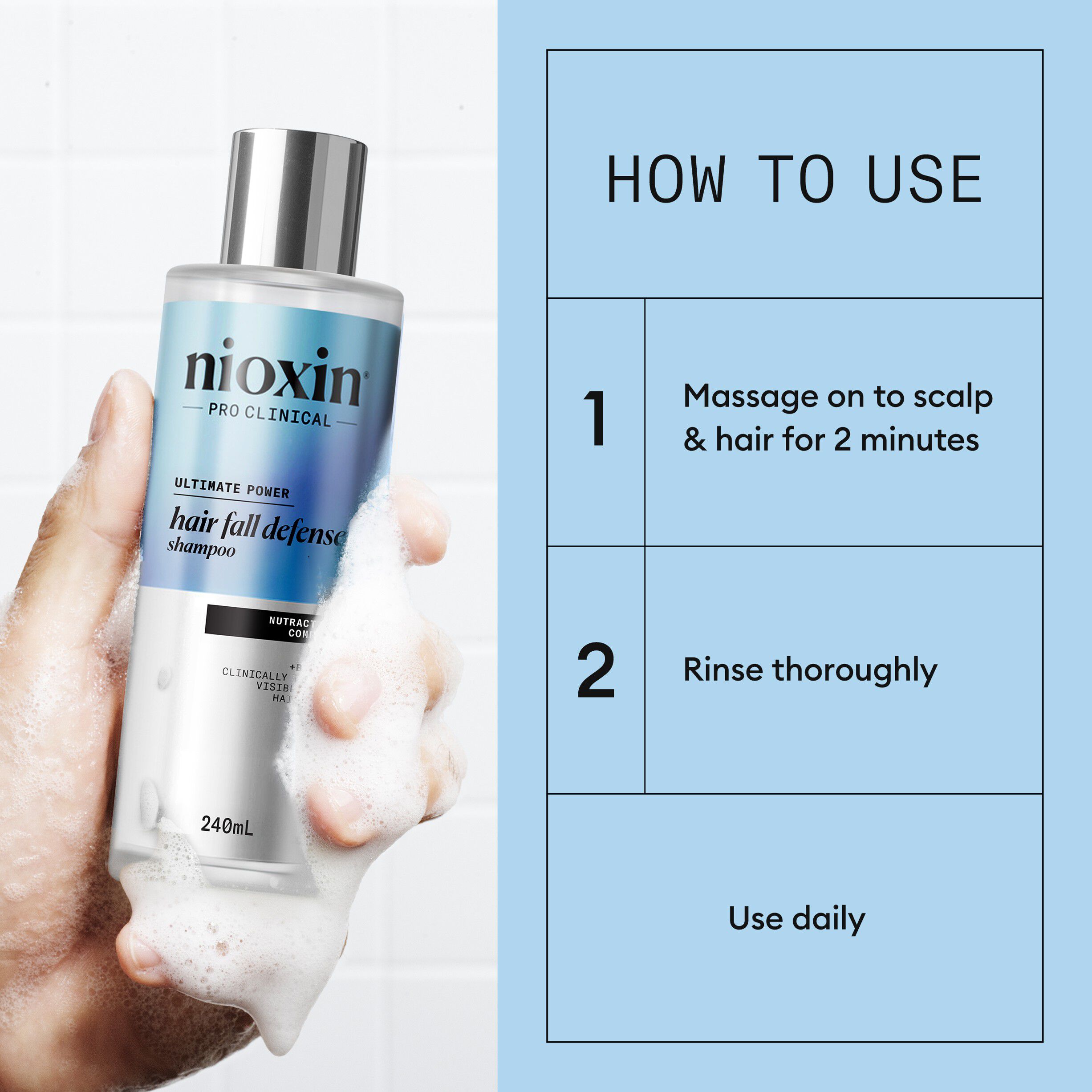 Nioxin Anti-Hairloss Shampoo 240 ml