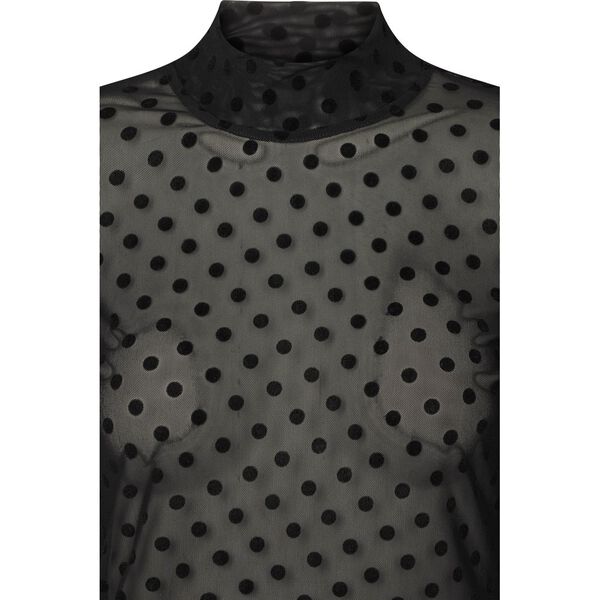 7655RDFRoll neck blouse